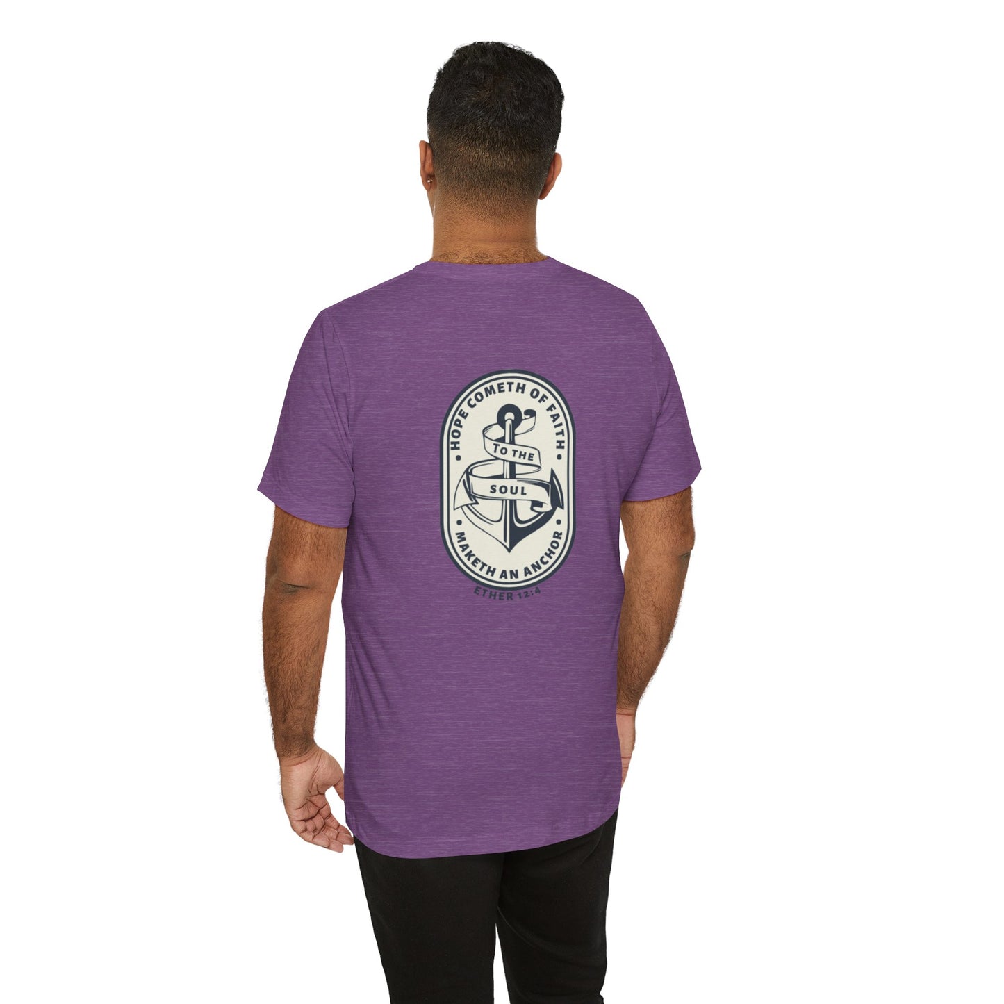 Faith Maketh and Anchor- Unisex Jersey Short Sleeve Tee