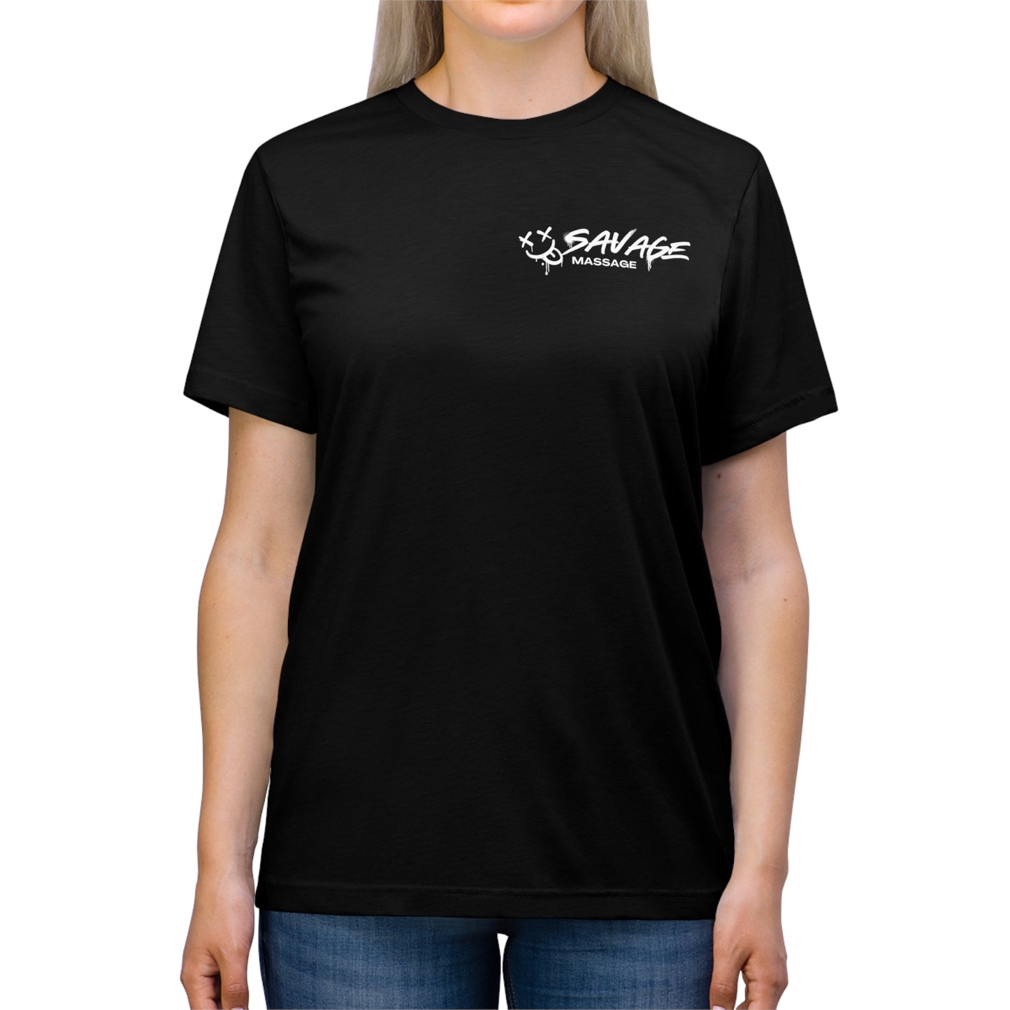 Savage Massage Knotty List- Unisex Triblend Tee